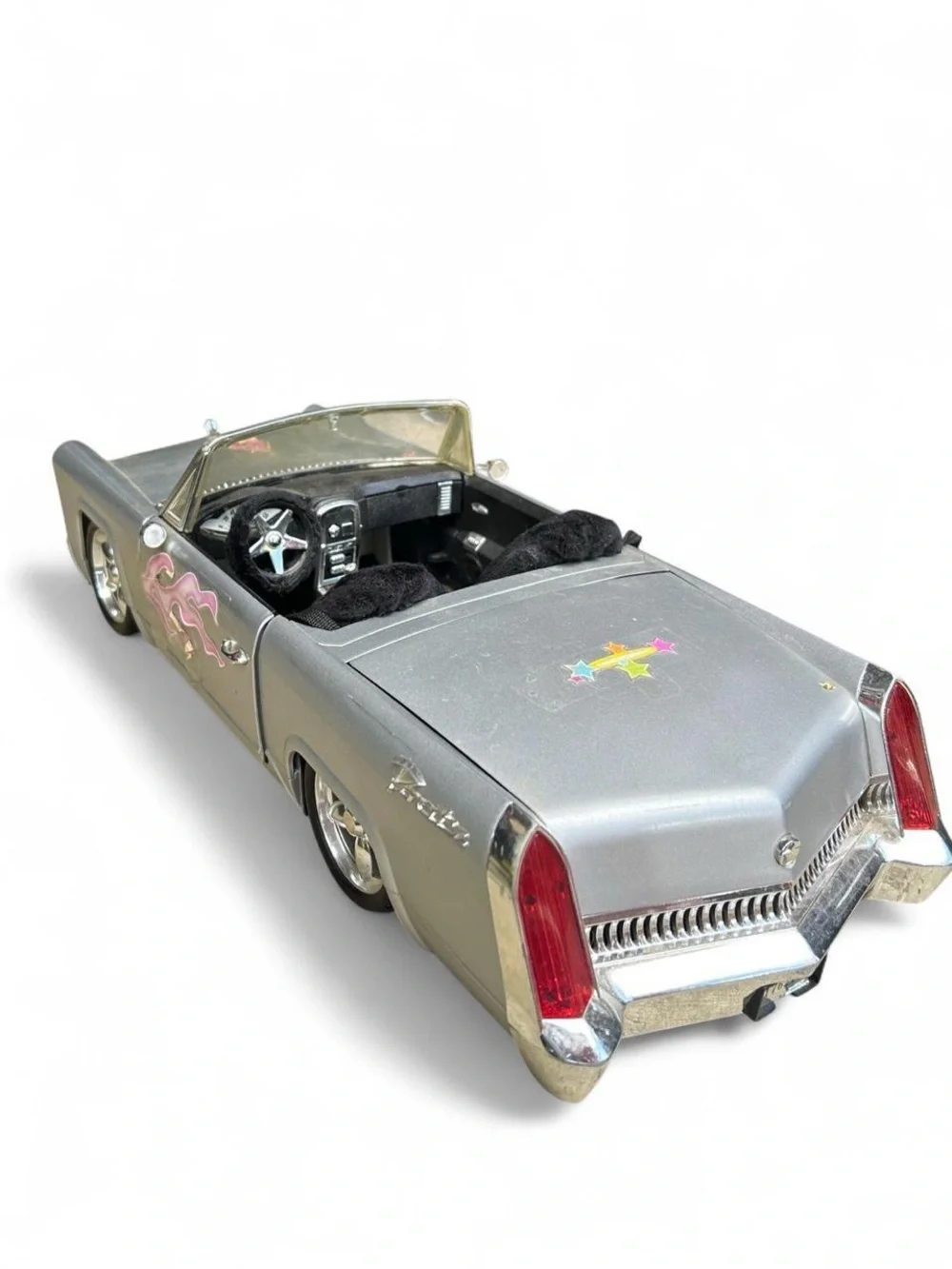2002 MGA Bratz Cadillac Convertible RC Car Silver Y2K Glam Cruiser Millennial OS